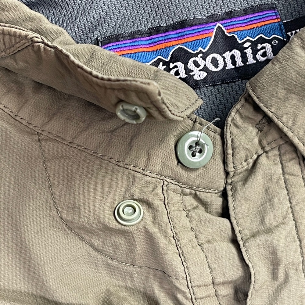 Patagonia Sol Patrol II Shirt Men XXL (Fits Large) Short Sleeve Vented Ripstop - Picture 10 of 14